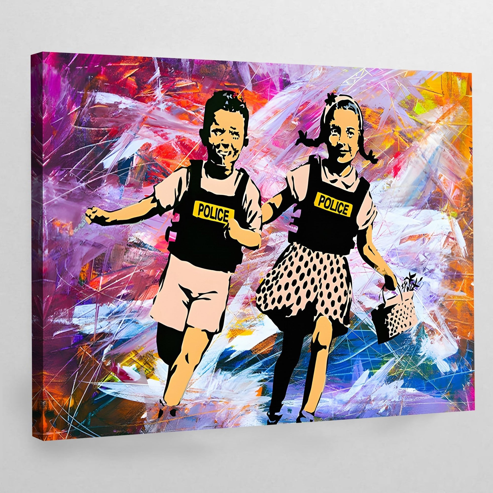 Tableau Banksy Jack & Jill - The Art Avenue
