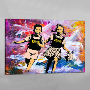 Tableau Banksy Jack & Jill - The Art Avenue