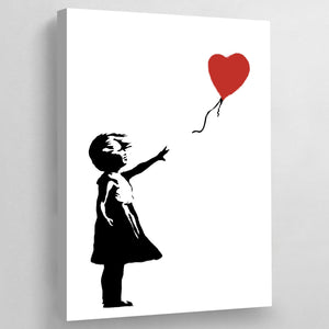 Tableau Banksy La Petite Fille Au Ballon - The Art Avenue