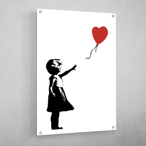 Tableau Banksy La Petite Fille Au Ballon - The Art Avenue