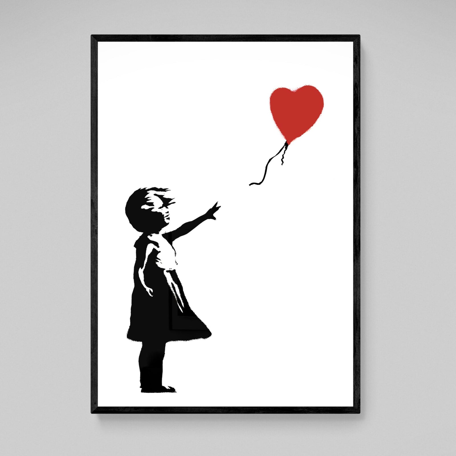 Tableau Banksy La Petite Fille Au Ballon - The Art Avenue