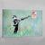 Tableau Banksy Petit Garçon Fusil - The Art Avenue