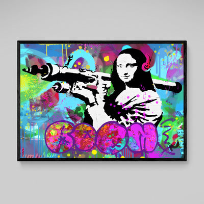 Tableau Banksy Pop Art - The Art Avenue