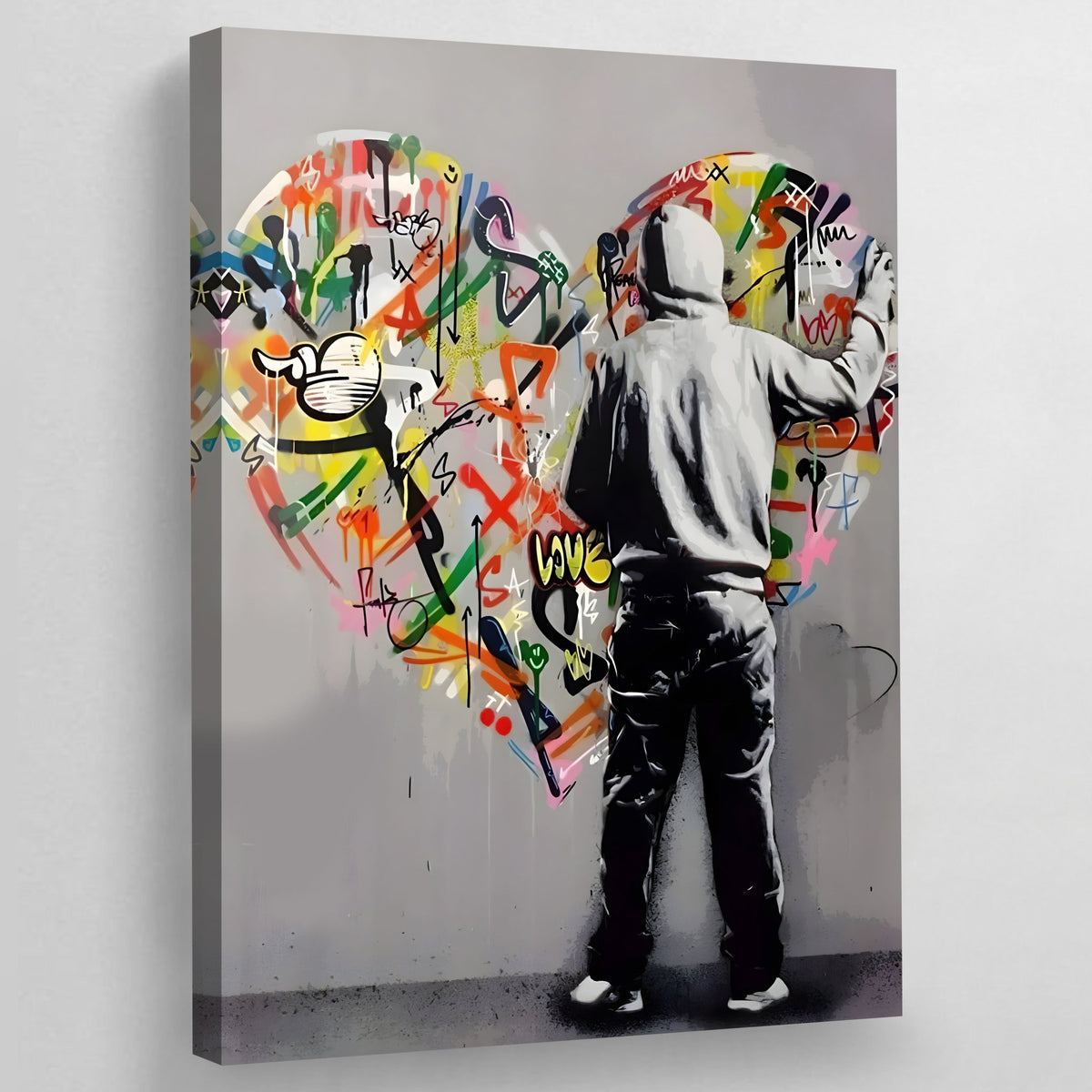 Tableau Banksy Street Art - The Art Avenue