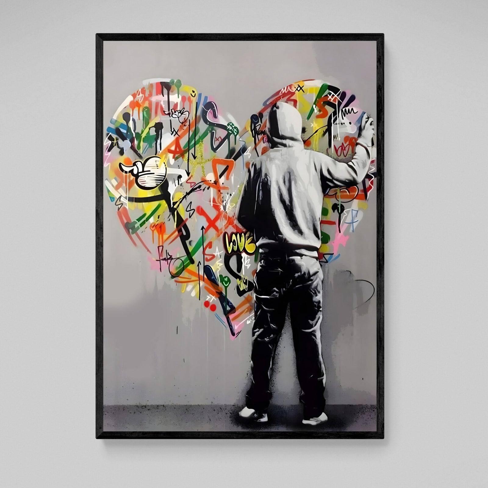 Tableau Banksy Street Art - The Art Avenue