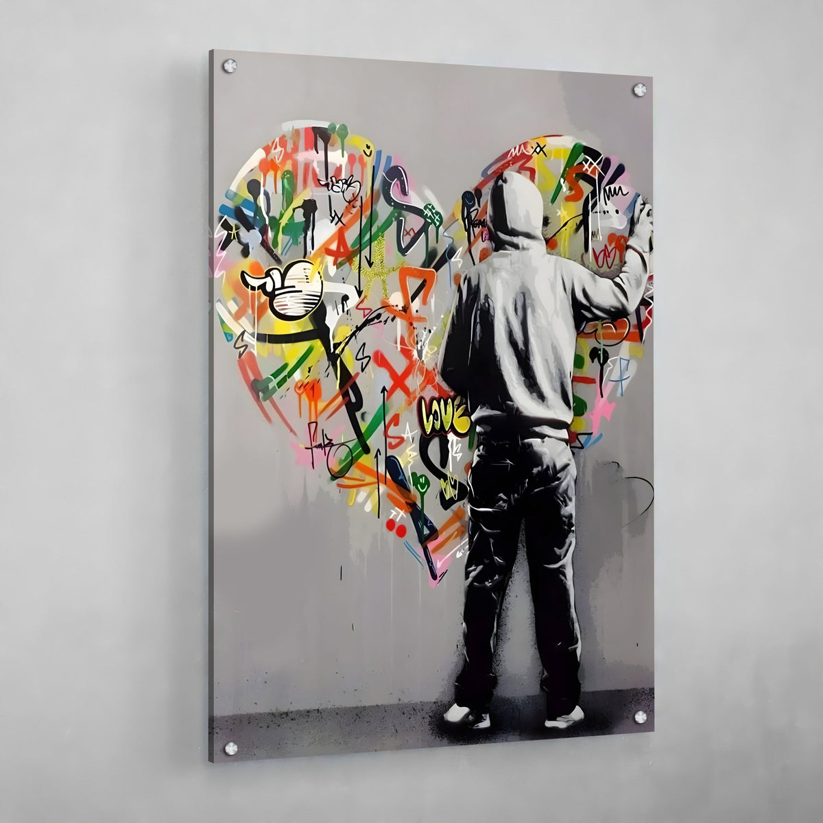Tableau Banksy Street Art - The Art Avenue