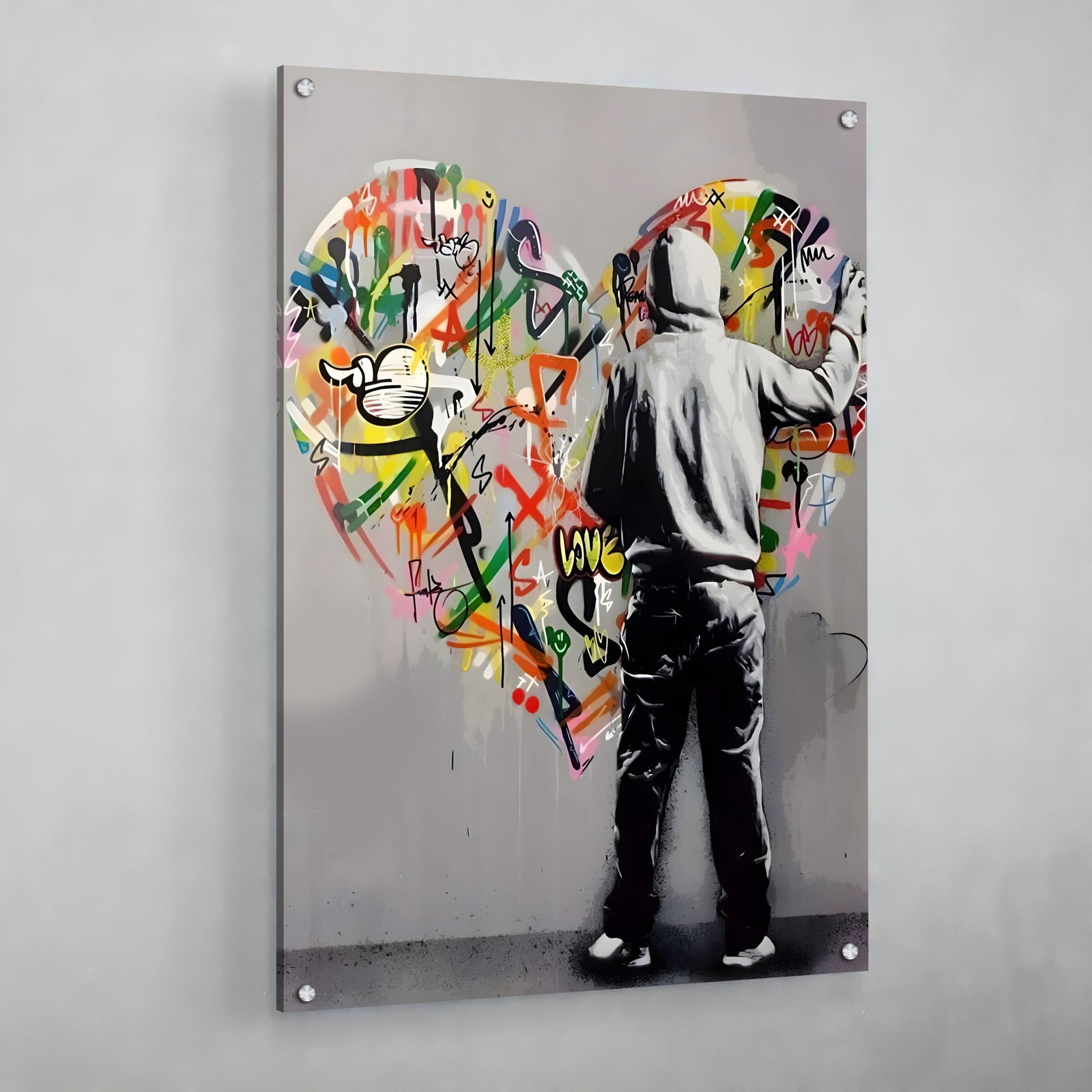 Tableau Banksy Street Art - The Art Avenue