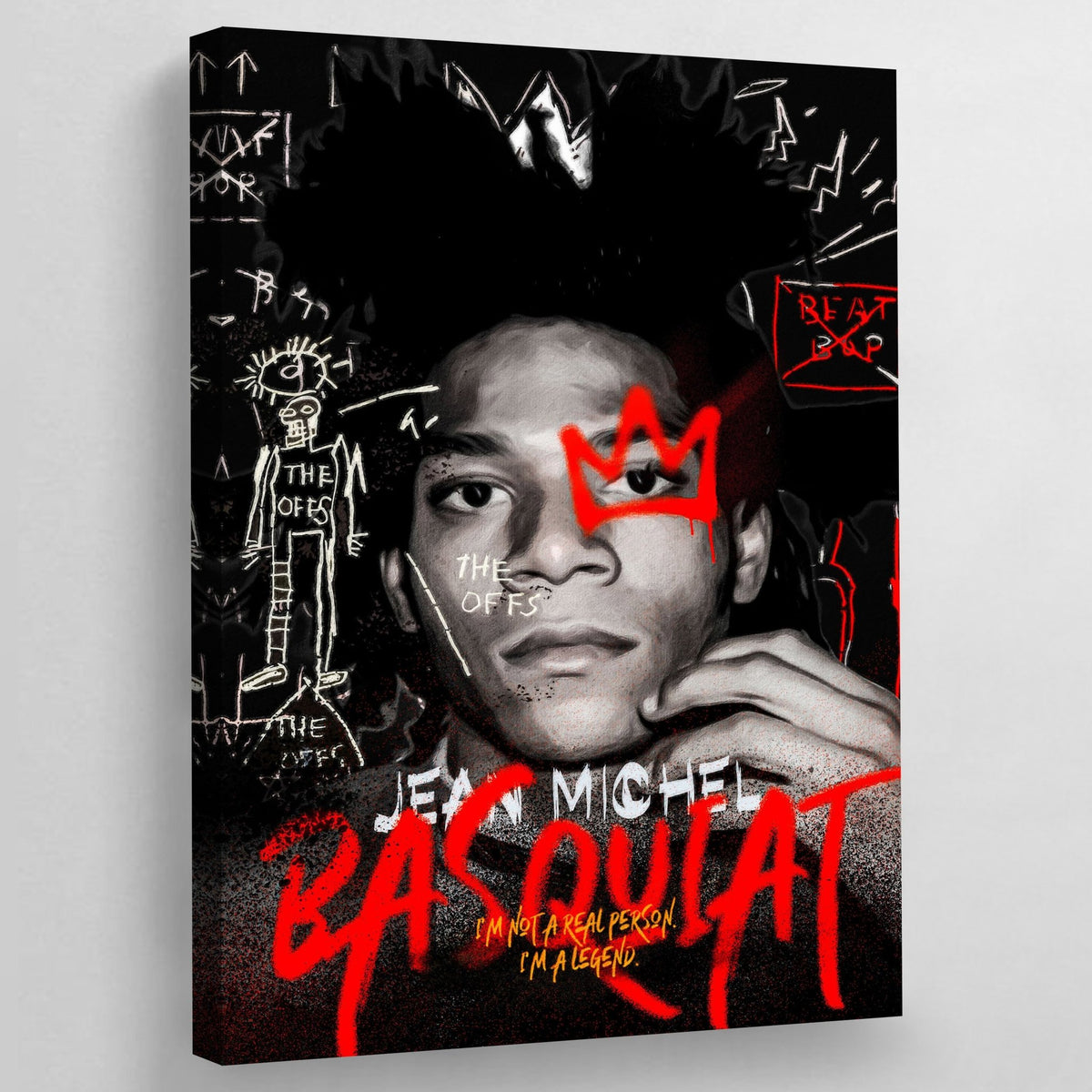 Tableau Basquiat - The Art Avenue