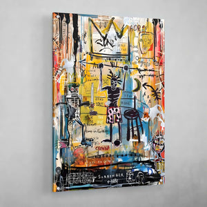 Tableau Basquiat Afrique - The Art Avenue