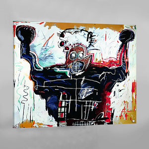 Tableau Basquiat Boxer - The Art Avenue