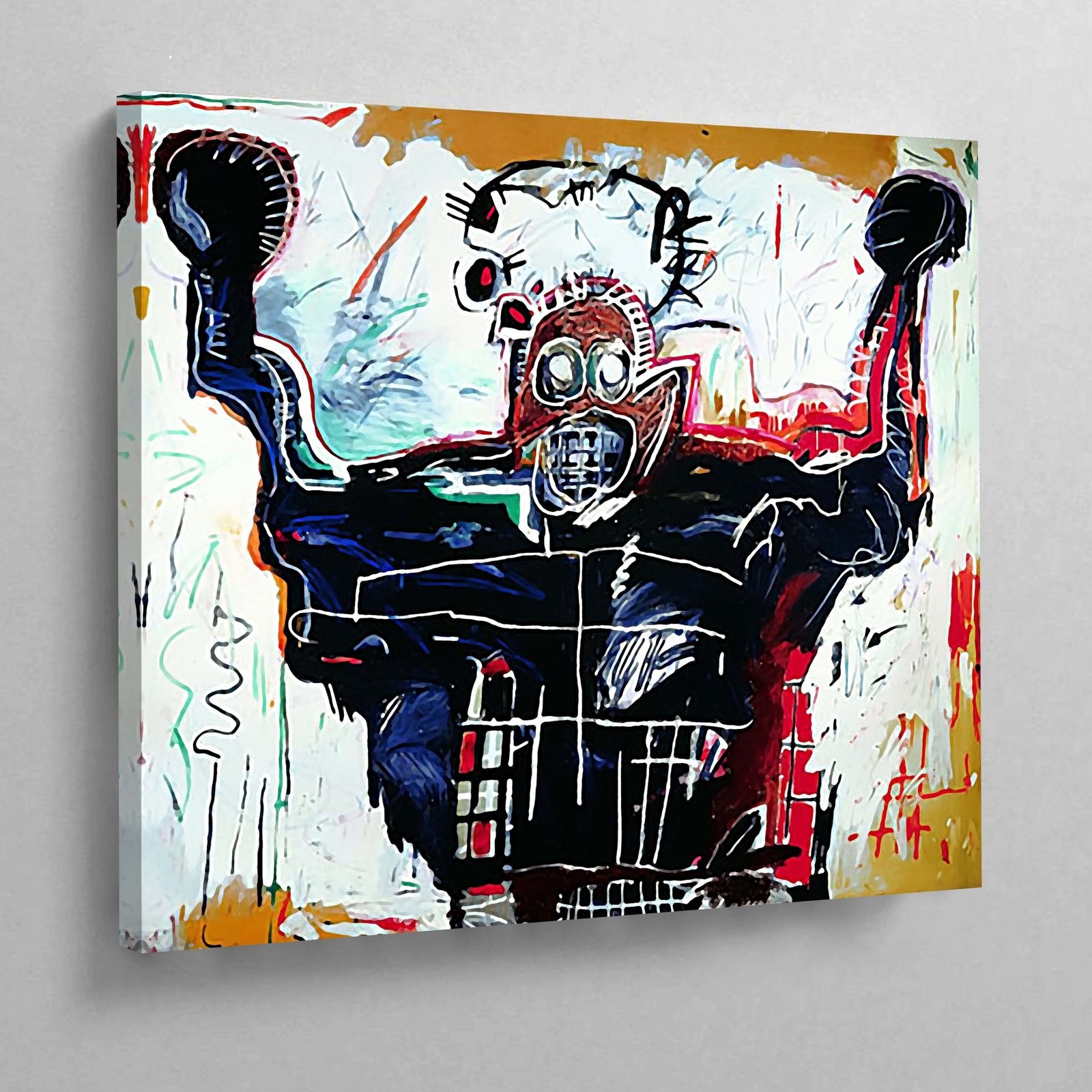 Tableau Basquiat Boxer - The Art Avenue