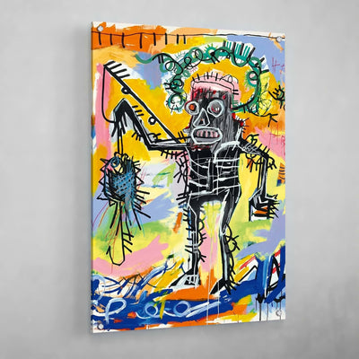 Tableau Basquiat Fishing - The Art Avenue