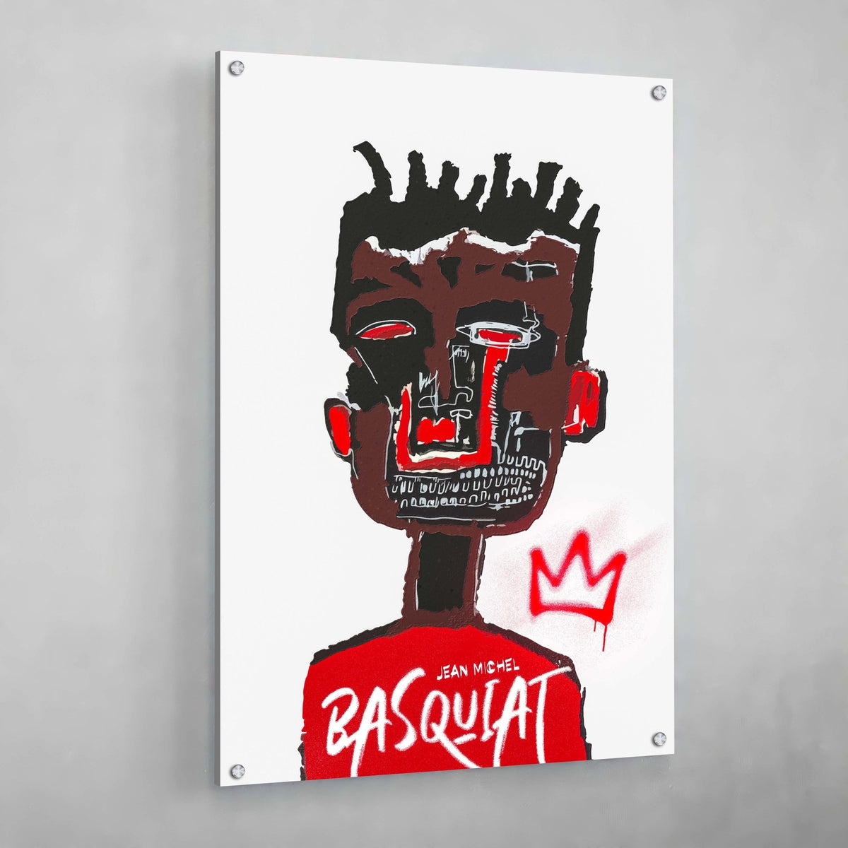 Tableau Basquiat Graffiti - The Art Avenue