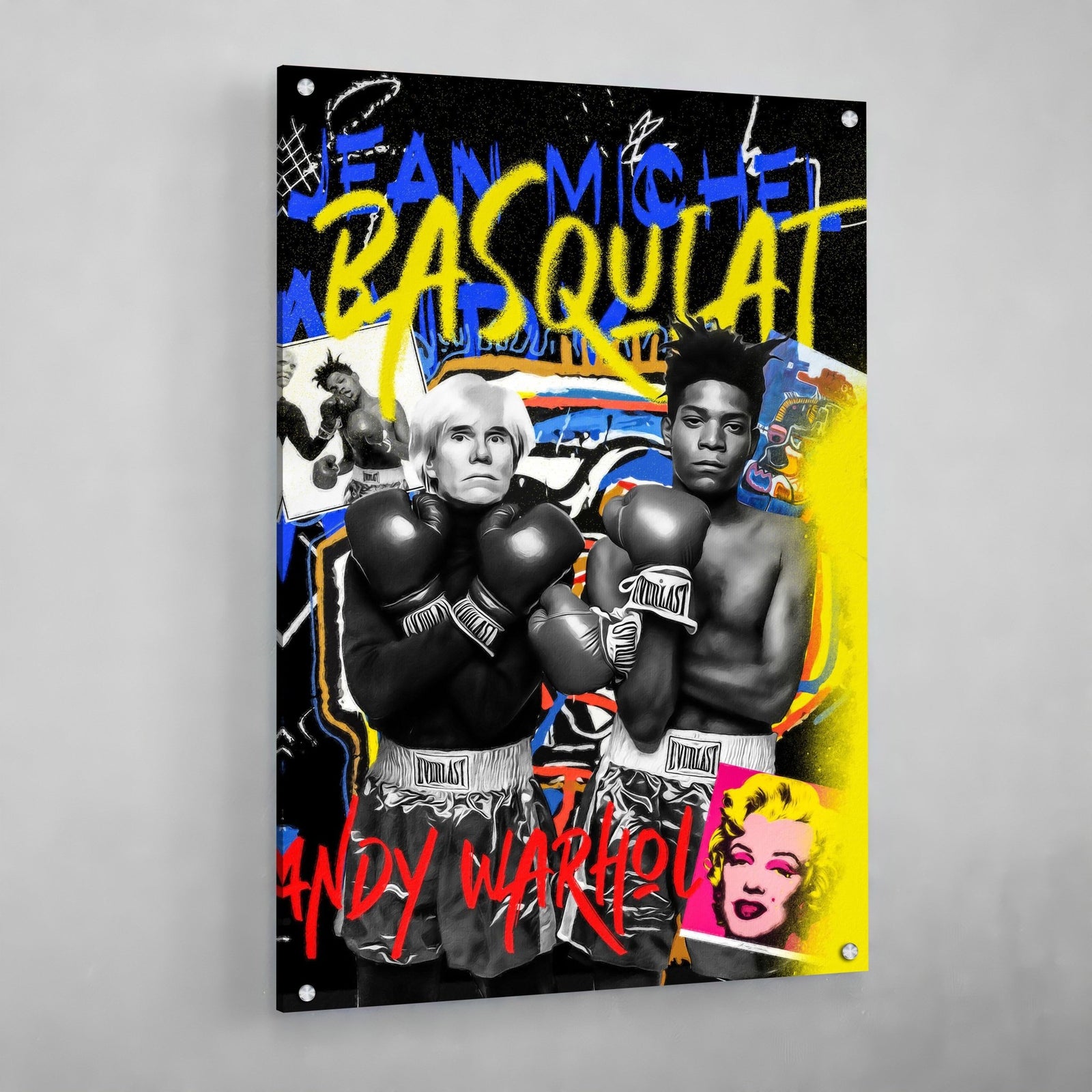 Tableau Basquiat Warhol - The Art Avenue