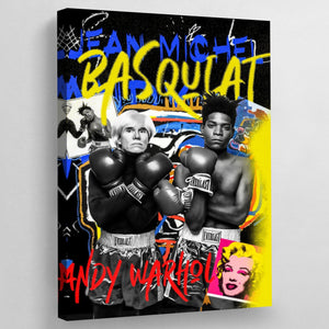 Tableau Basquiat Warhol - The Art Avenue