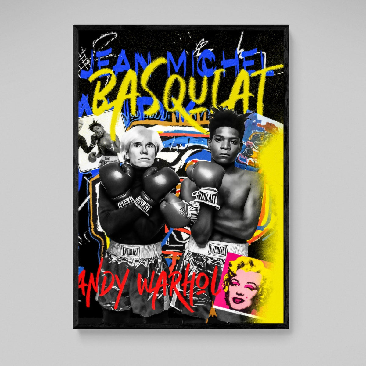 Tableau Basquiat Warhol - The Art Avenue