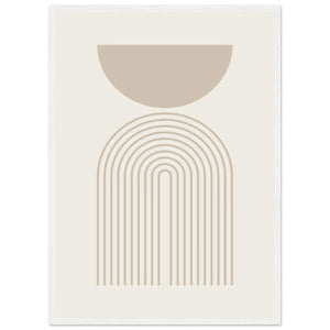 Tableau Beige Minimaliste - The Art Avenue