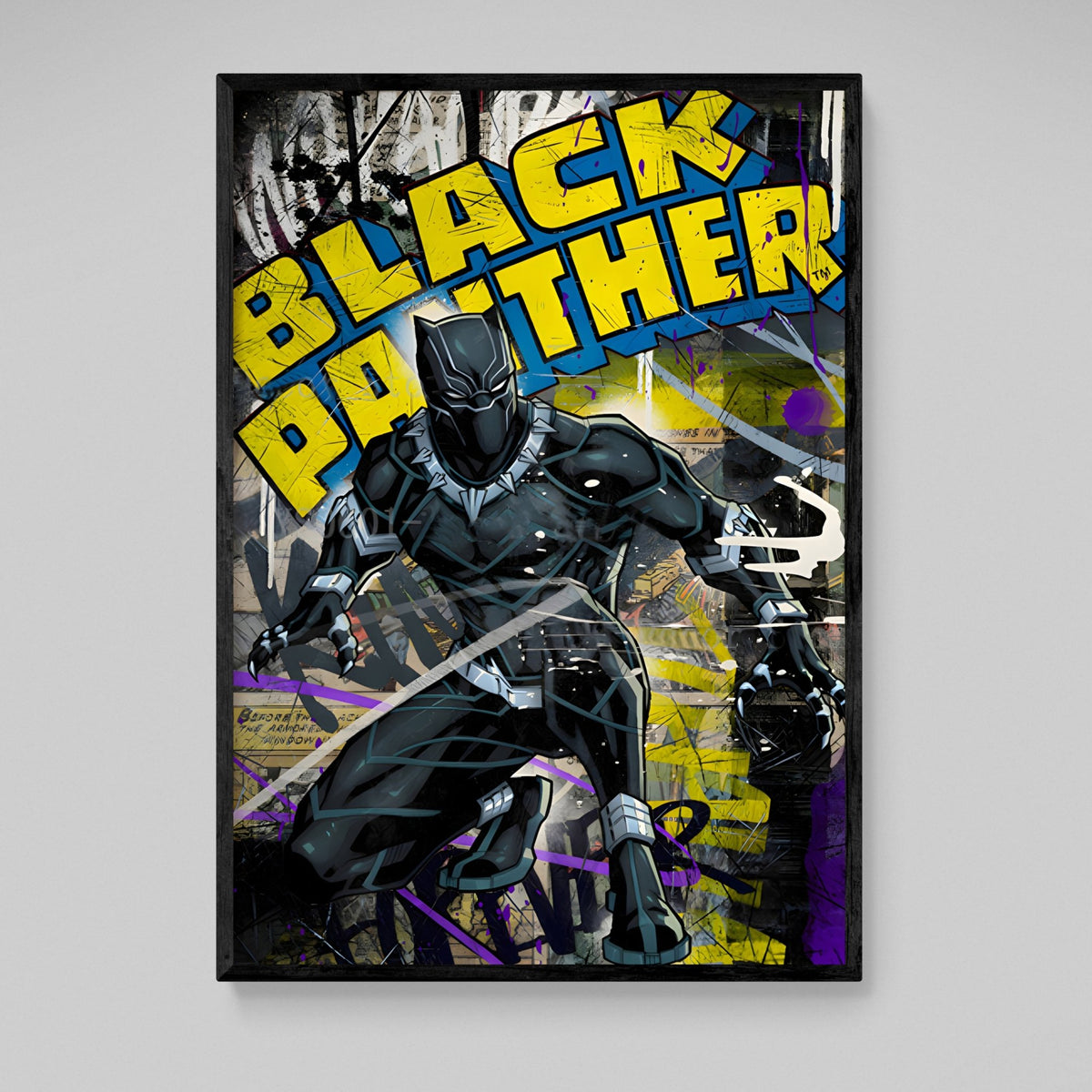 Tableau Black Panther - The Art Avenue