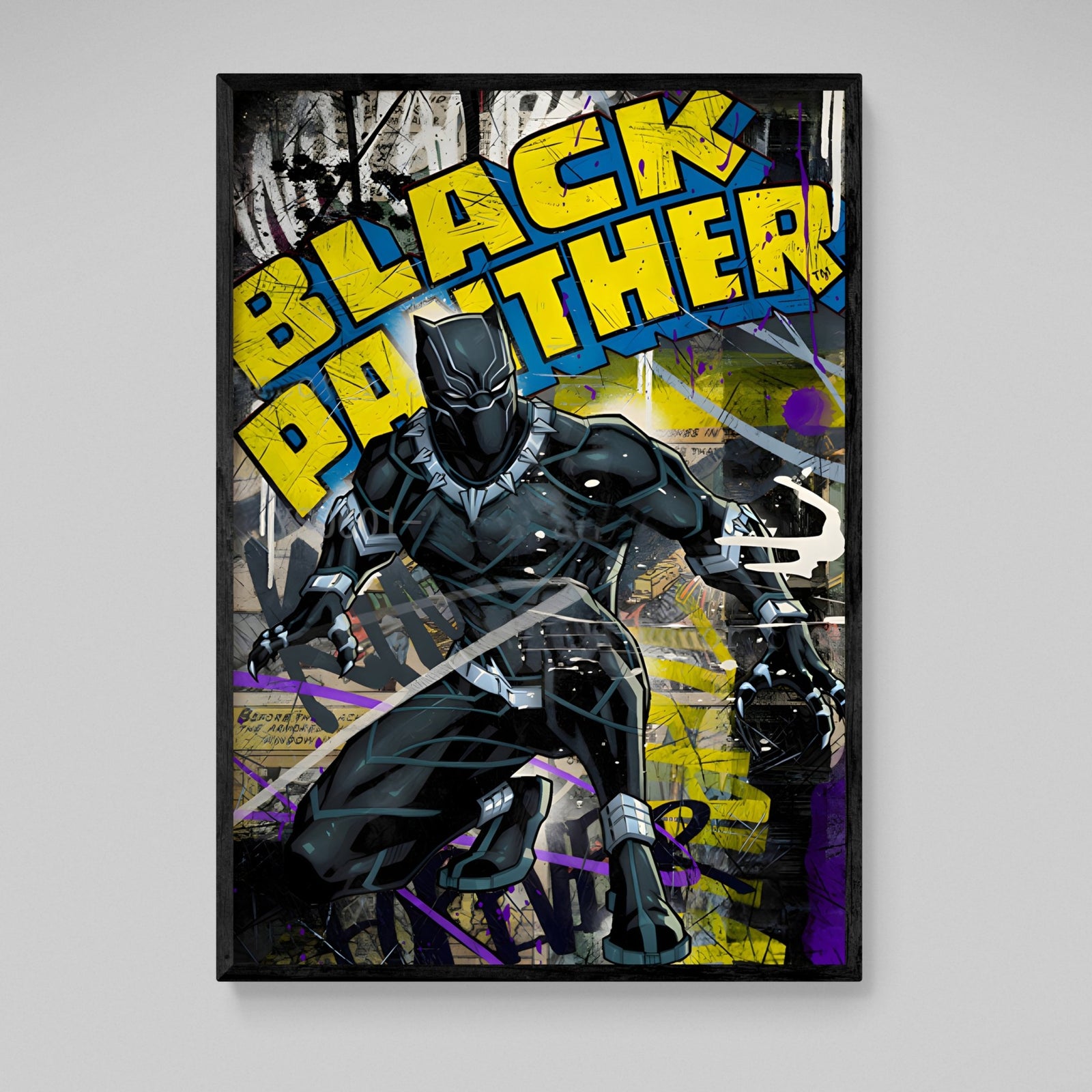 Tableau Black Panther - The Art Avenue