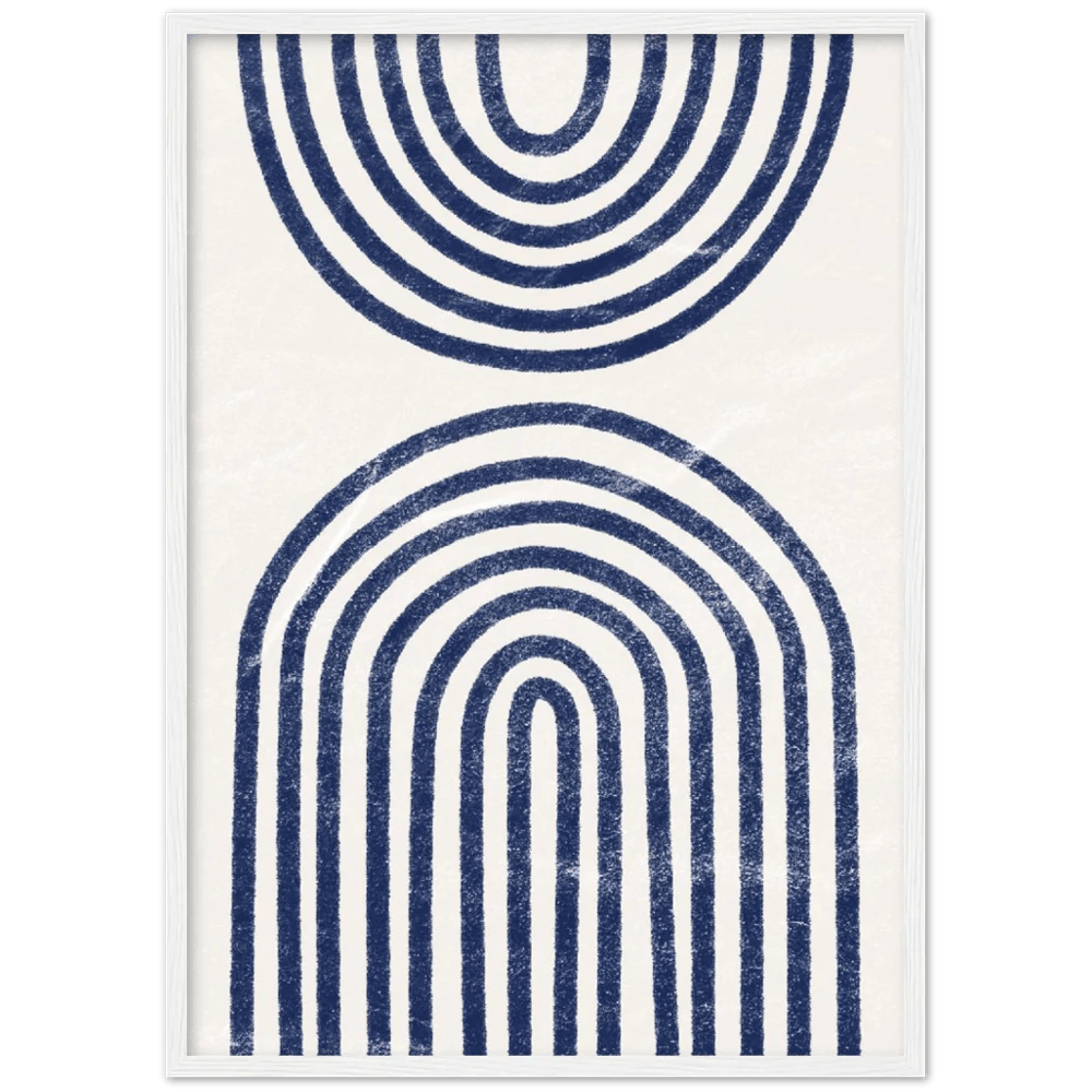 Tableau Boheme Bleu - The Art Avenue