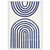 Tableau Boheme Bleu - The Art Avenue
