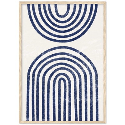 Tableau Boheme Bleu - The Art Avenue
