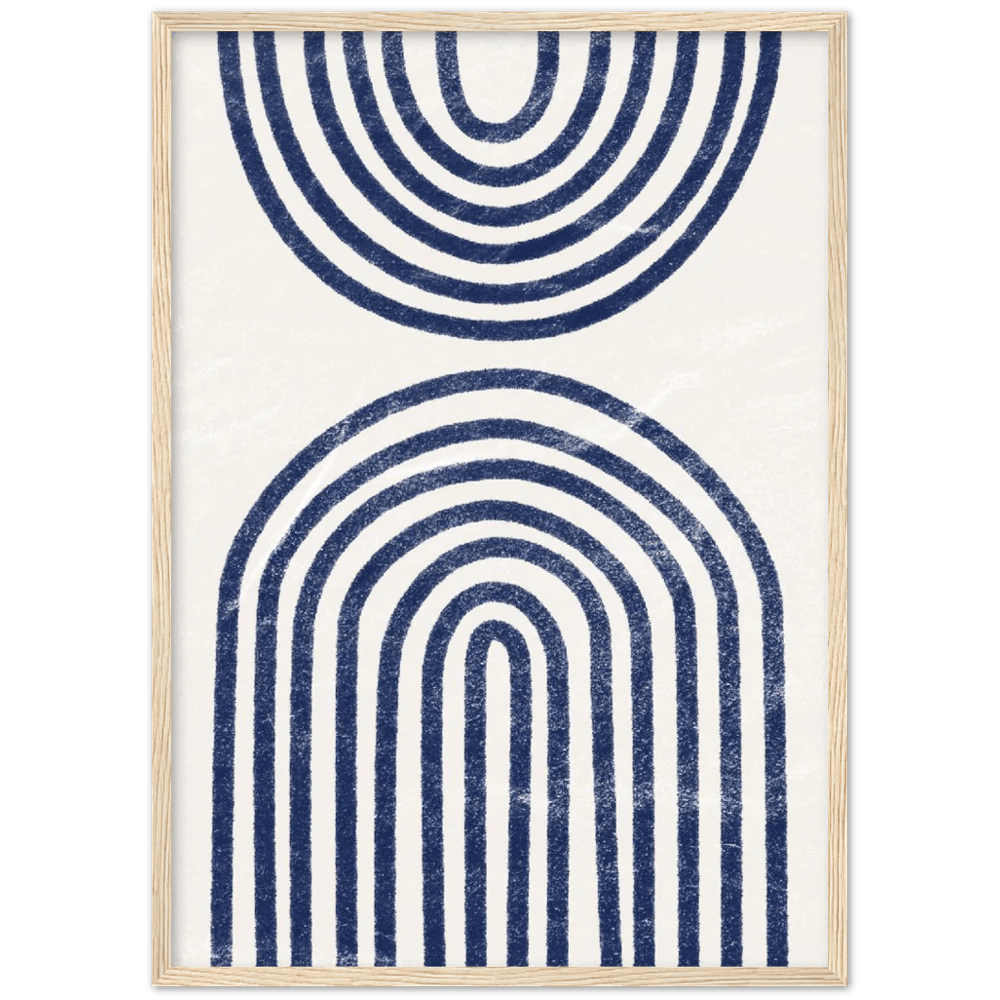 Tableau Boheme Bleu - The Art Avenue