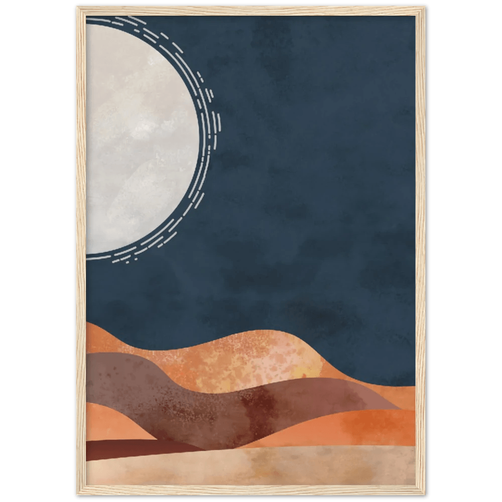 Tableau Boheme Lune - The Art Avenue