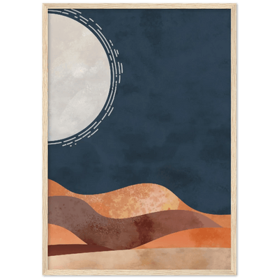 Tableau Boheme Lune - The Art Avenue