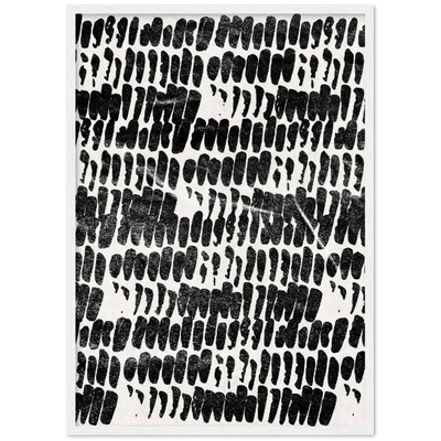 Tableau Boheme Noir et Blanc - The Art Avenue