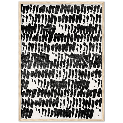 Tableau Boheme Noir et Blanc - The Art Avenue
