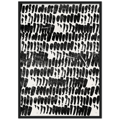 Tableau Boheme Noir et Blanc - The Art Avenue