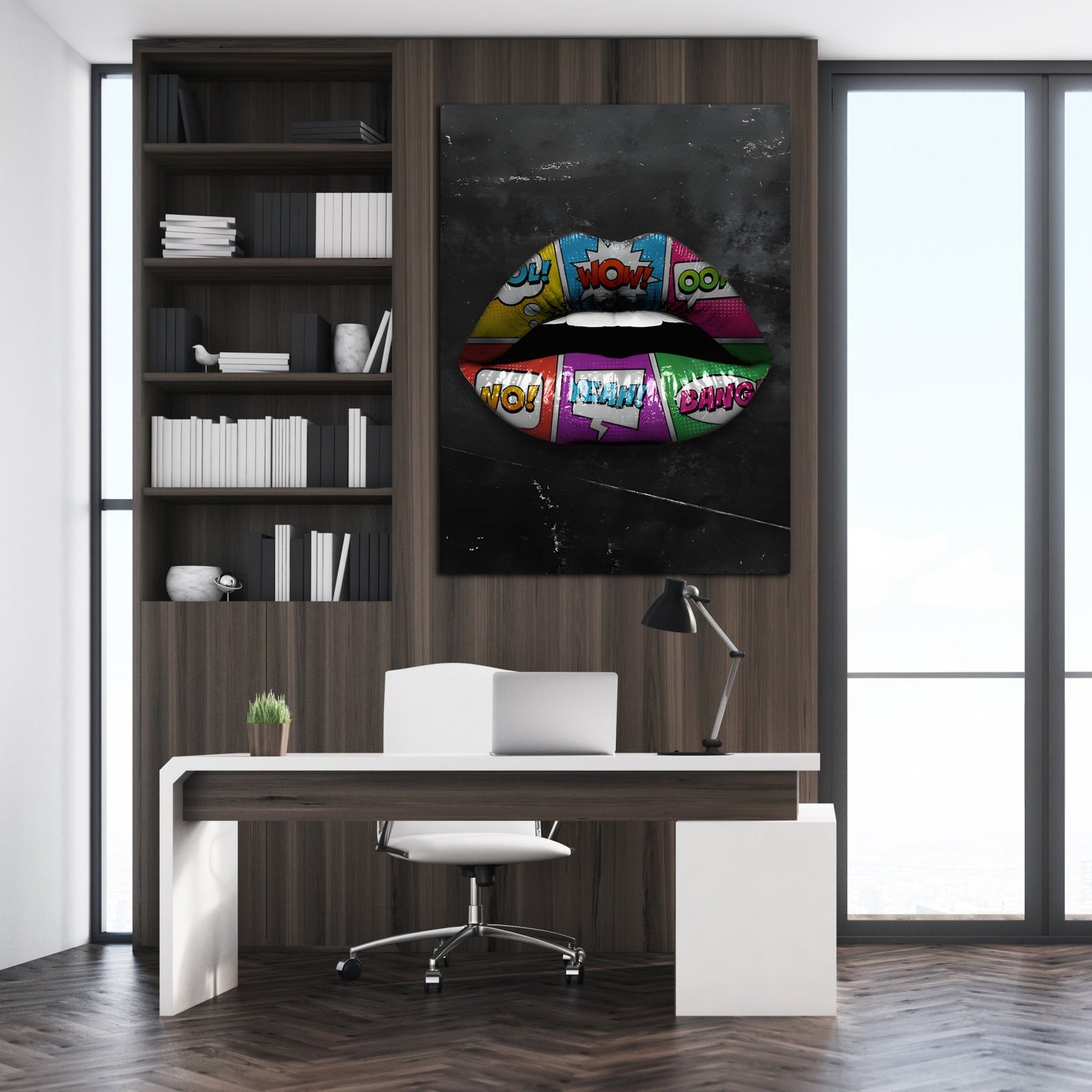 Tableau Bouche Comics - The Art Avenue