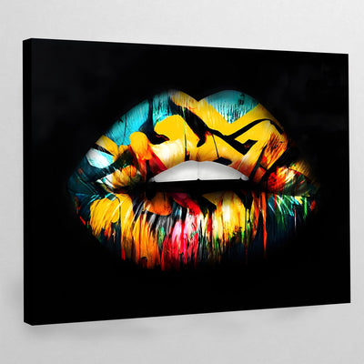 Tableau Bouche Peinture - The Art Avenue