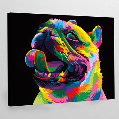 Tableau Bouledogue Pop Art - The Art Avenue