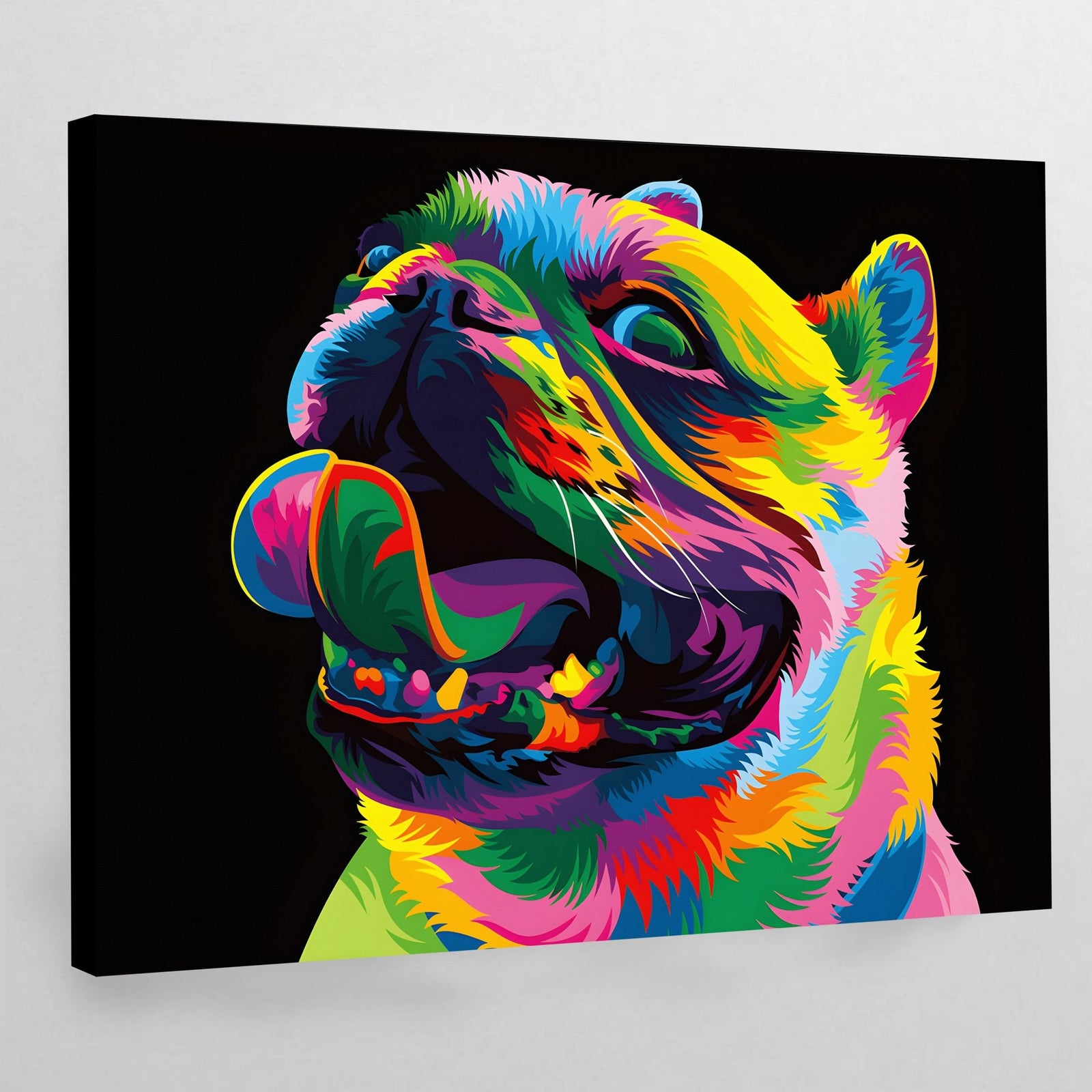 Tableau Bouledogue Pop Art - The Art Avenue