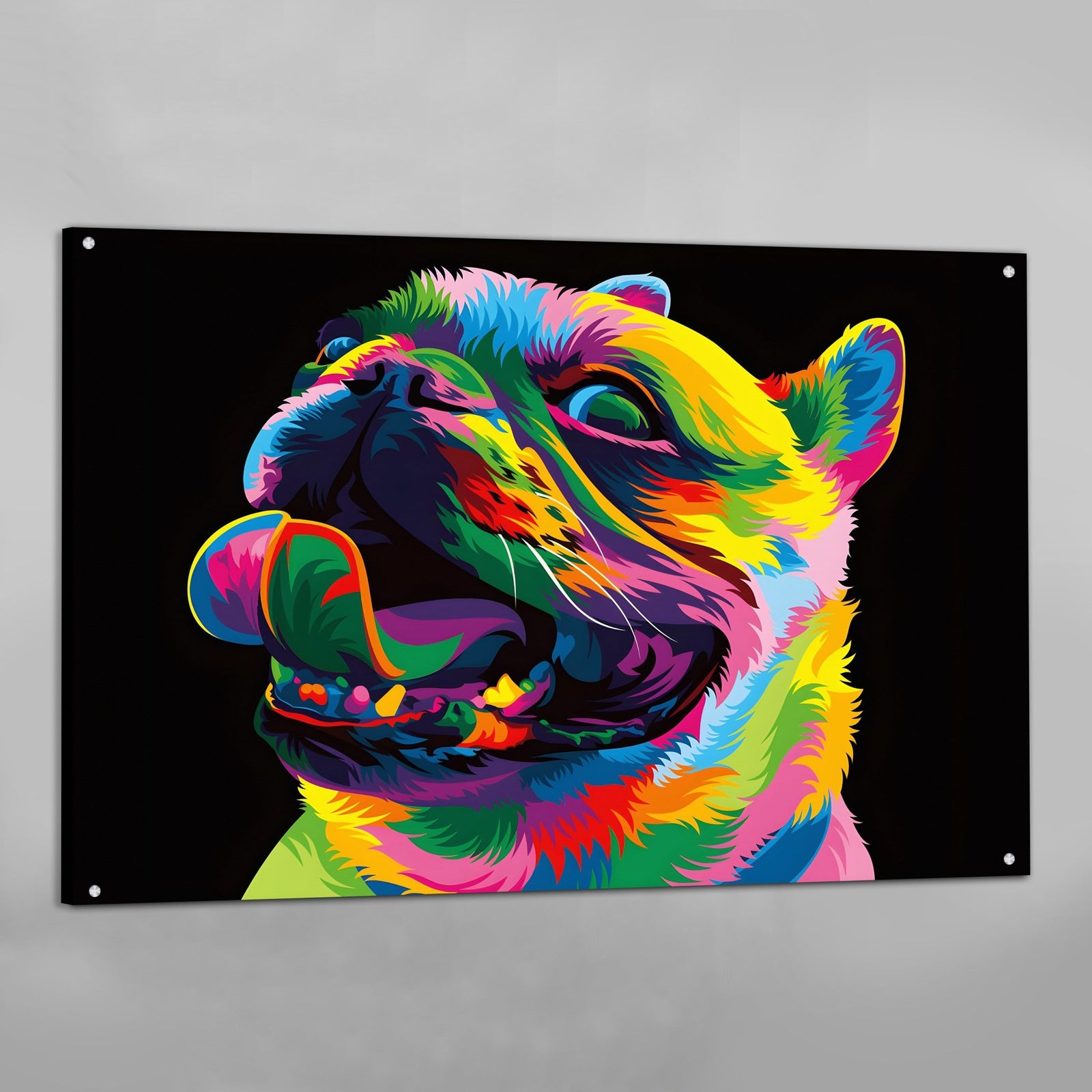 Tableau Bouledogue Pop Art - The Art Avenue