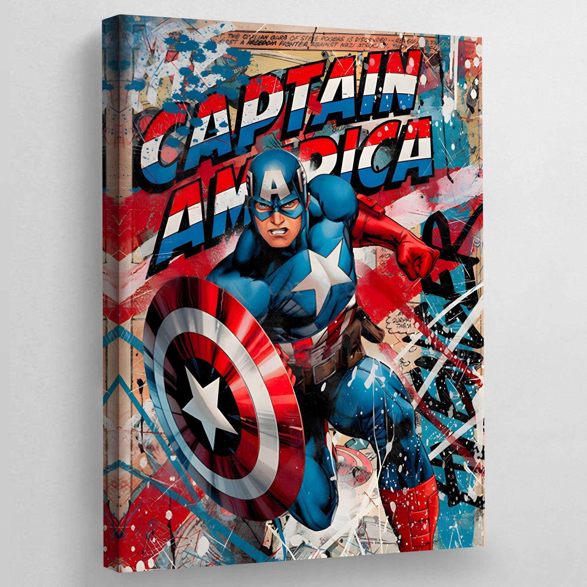 Tableau Captain America - The Art Avenue
