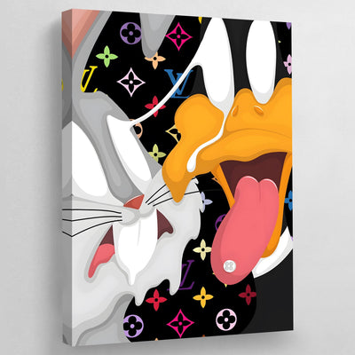 Tableau Cartoon Louis Vuitton - The Art Avenue
