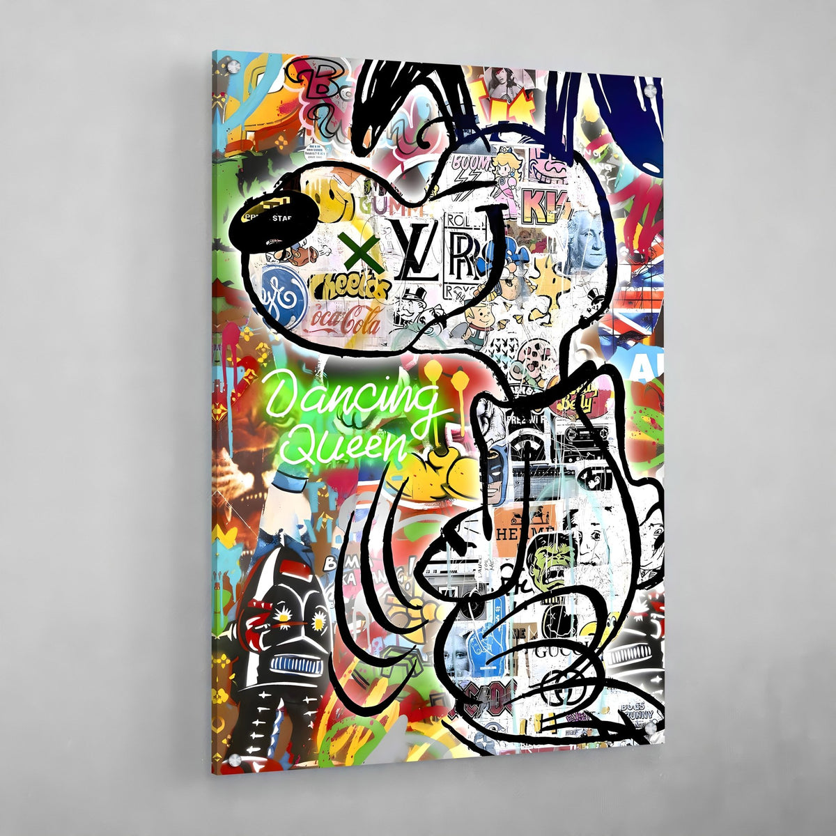 Tableau Cartoon Pop Art - The Art Avenue