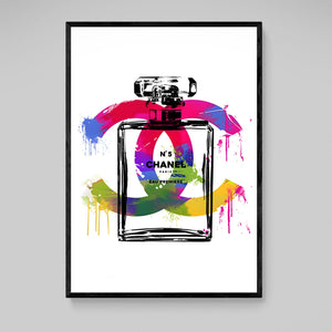Tableau Chanel Coloré - The Art Avenue