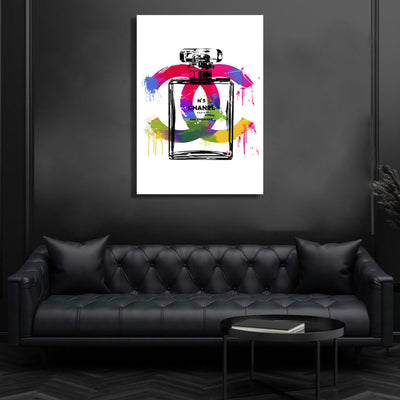 Tableau Chanel Coloré - The Art Avenue