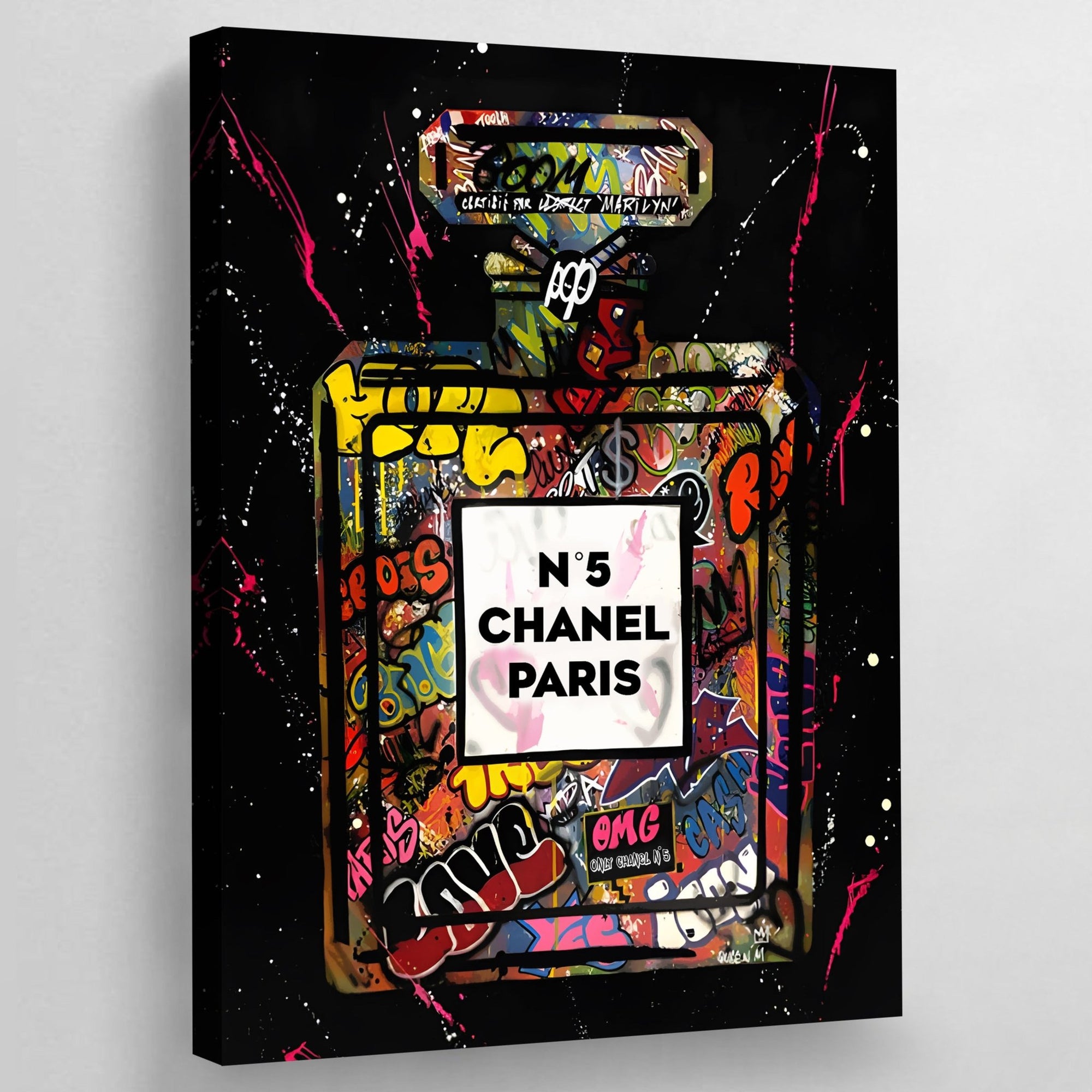 Tableau Chanel Graffiti Parfum - The Art Avenue