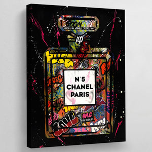 Tableau Chanel Graffiti Parfum - The Art Avenue