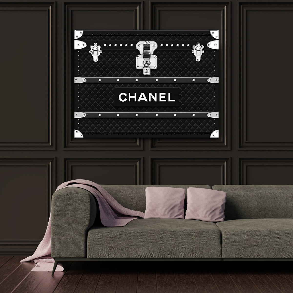 Tableau Chanel Noir - The Art Avenue