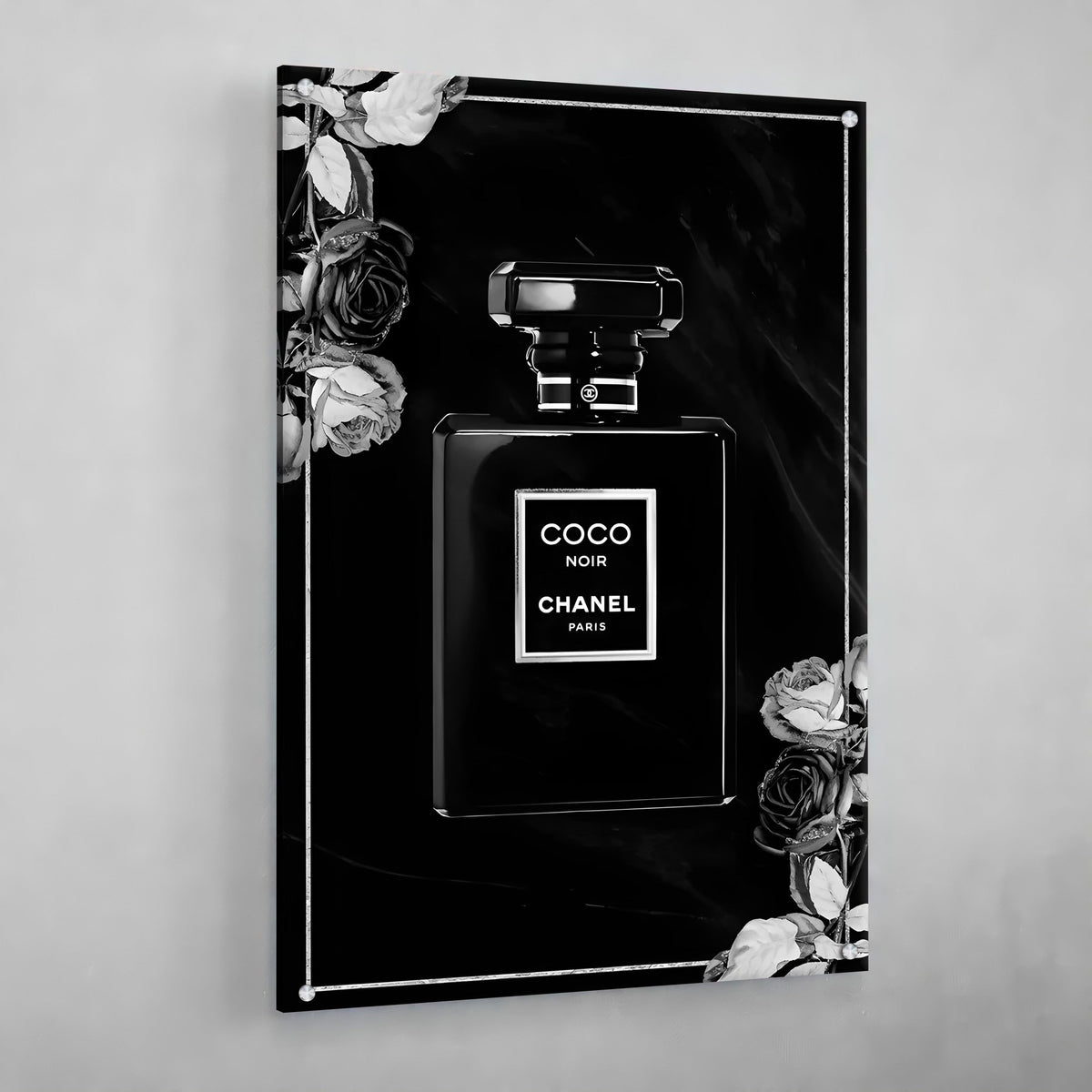 Tableau Chanel Noir et Blanc - The Art Avenue