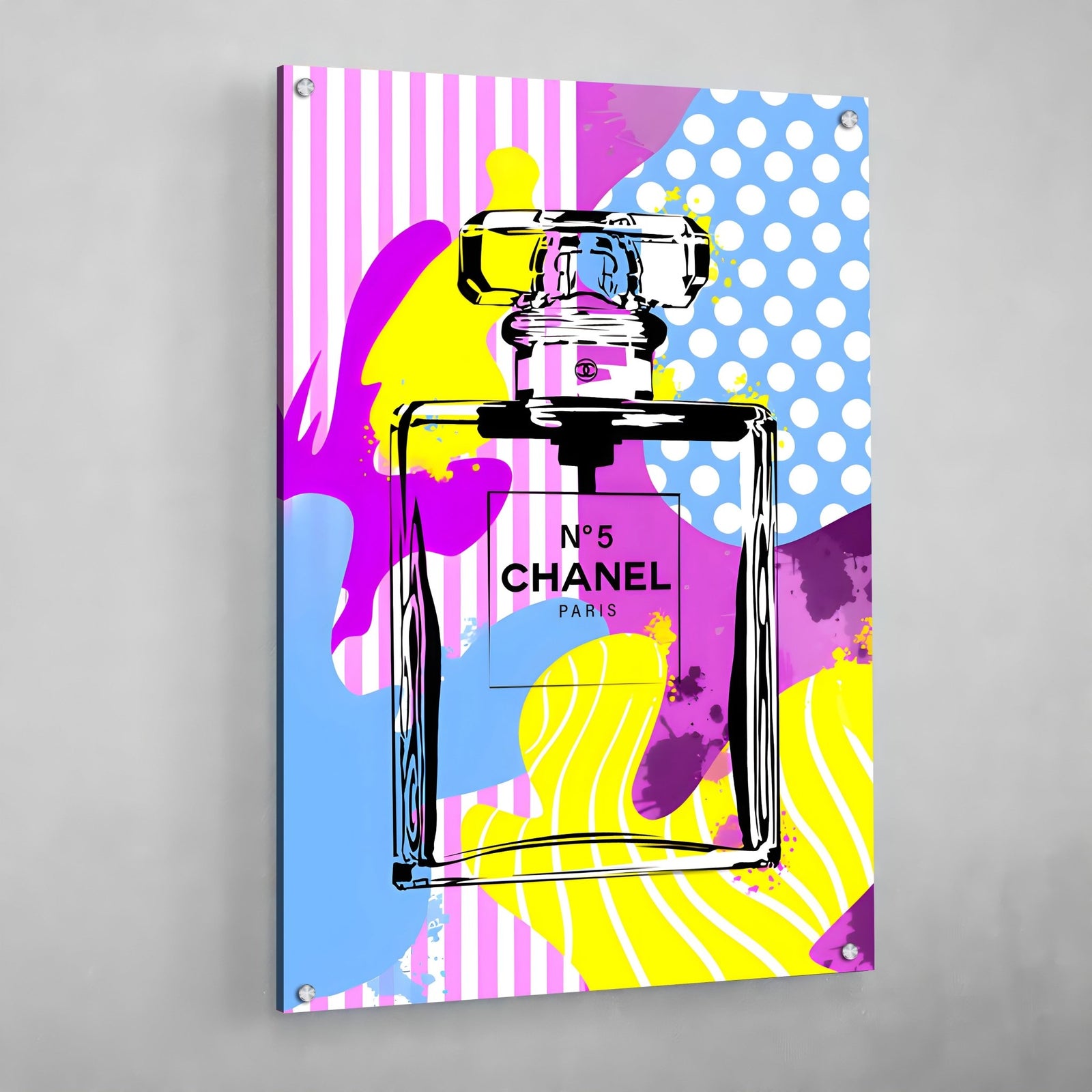 Tableau Chanel Parfum Coloré - The Art Avenue