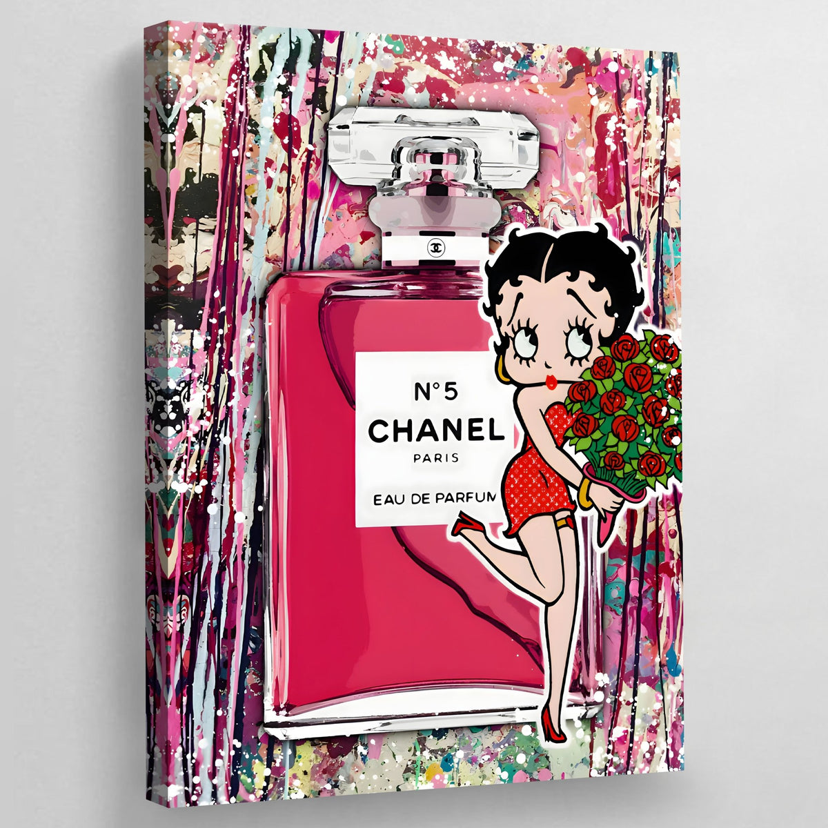 Tableau Chanel Parfum Rose - The Art Avenue