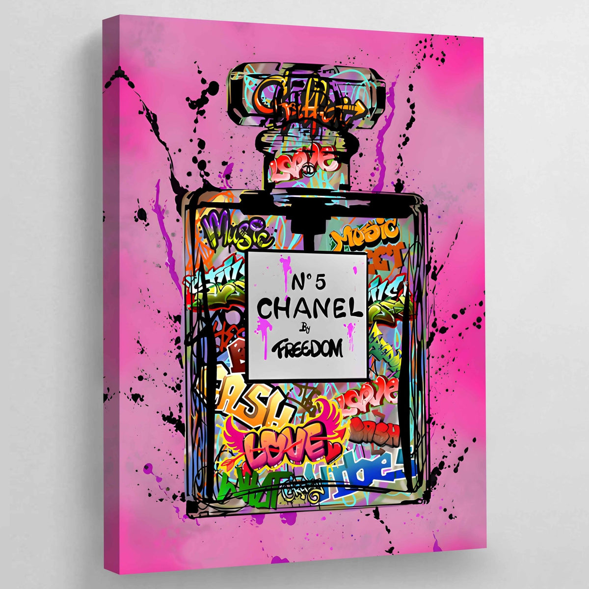 Tableau Chanel Parfum Street Art - The Art Avenue