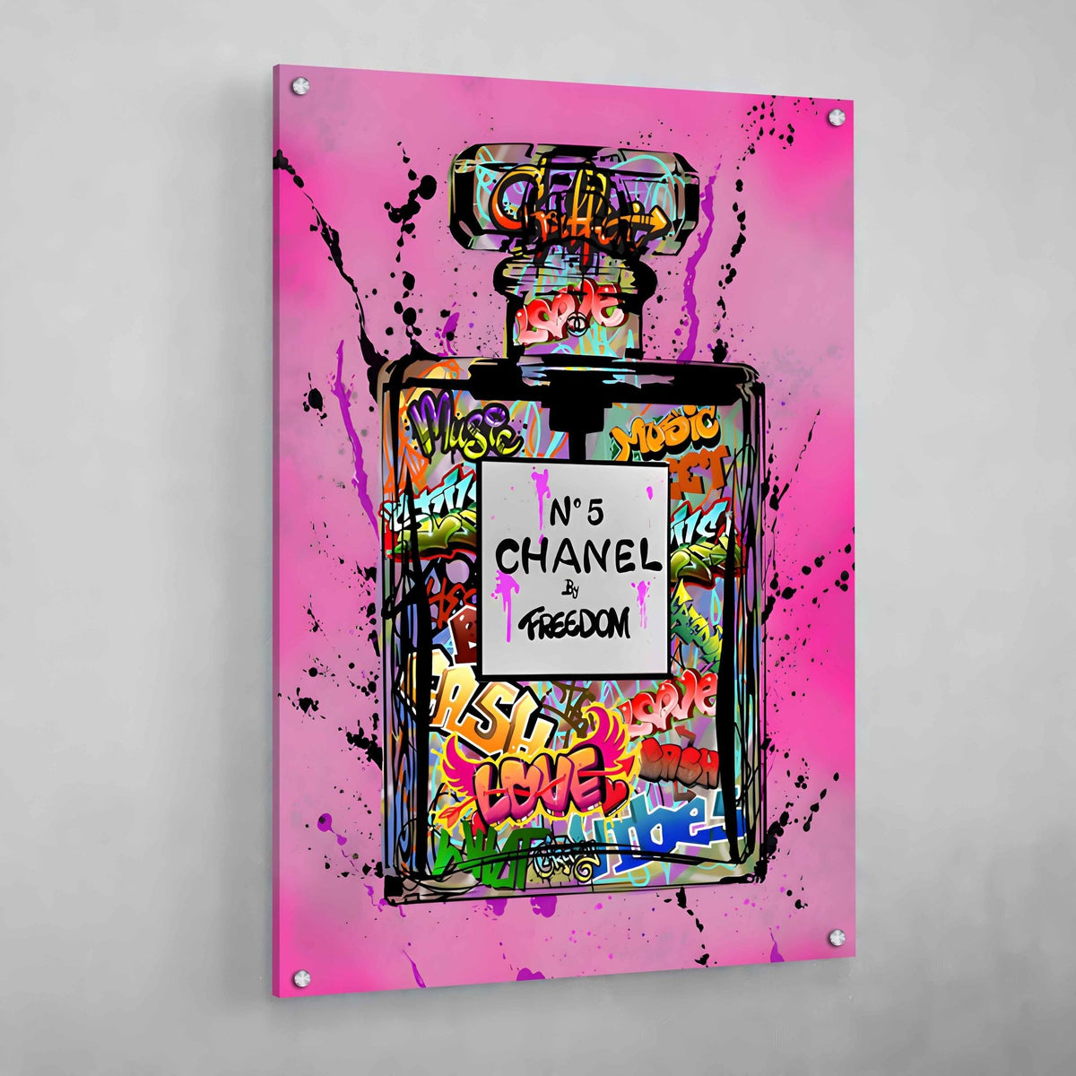 Tableau Chanel Parfum Street Art - The Art Avenue